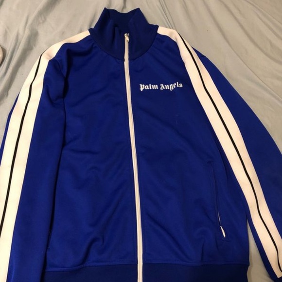 blue palm angels hoodie